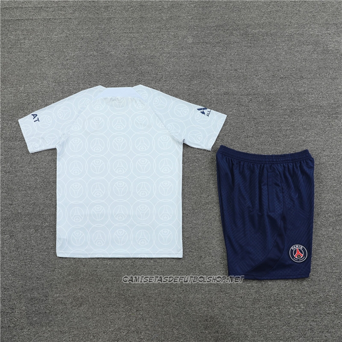 Chandal del Paris Saint-Germain 22-23 Manga Corta Gris - Pantalon Corto
